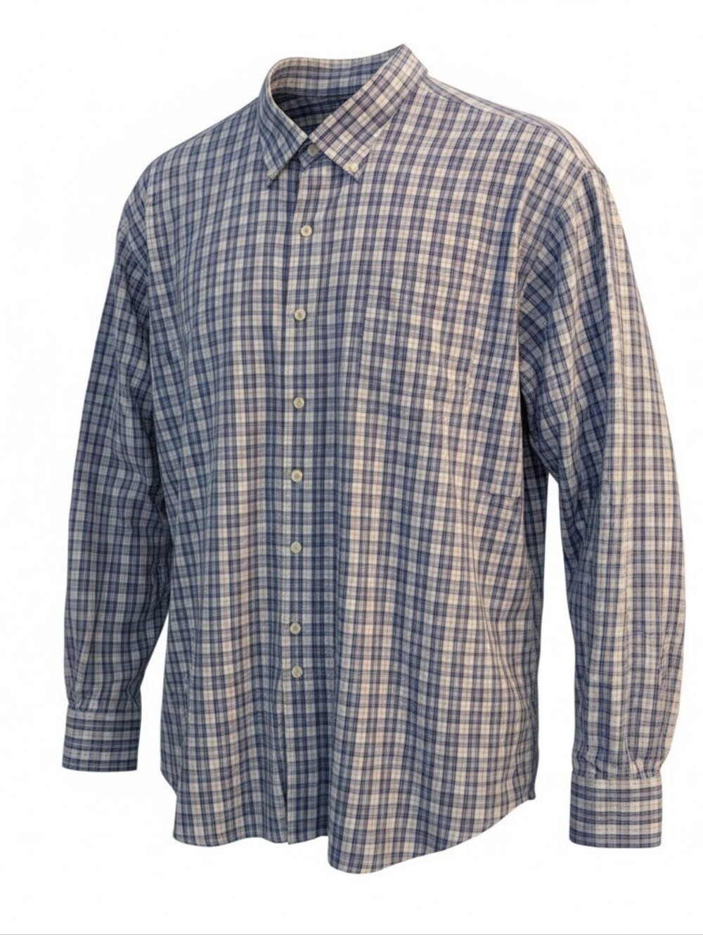 Peter Millar Classic Plaid Button-Down Shirt - Men's XXL